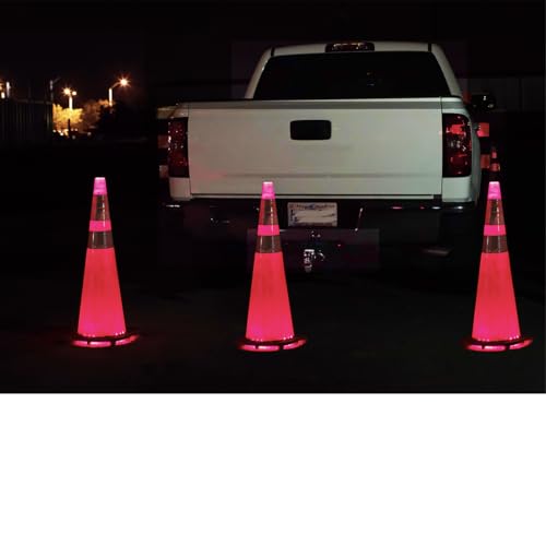 FOXFIRE Safety Lites FL263 Large LED Signal Light for Utility Vehicles, Traffic Control, Work Zones, Warehouse & Factory (Amber) - Thumbnail 4