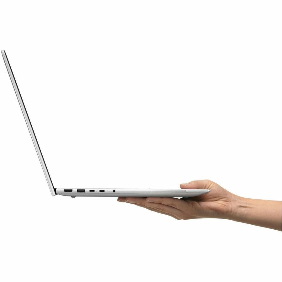 Image of HP EliteBook 6 G2i 16 inch Copilot+ PC Notebook - WUXGA - Intel Core Ultra 7 Series 3 355-16 GB - 512 GB SSD - English Keyboard - Pike Silver Aluminum - Intel Chip - 1920 x 1200 - Windows 11 Pro - - in-