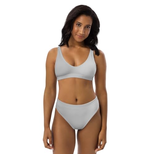 Bikini taille haute Grey Fade pour sublimer les hanches et masquer les imperfections