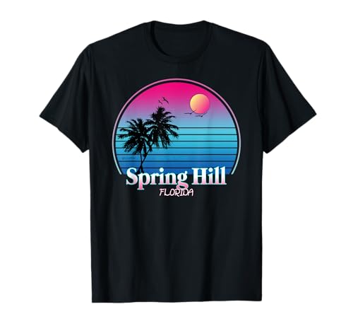 Spring Hill Florida Fl retro vintage gift T-Shirt