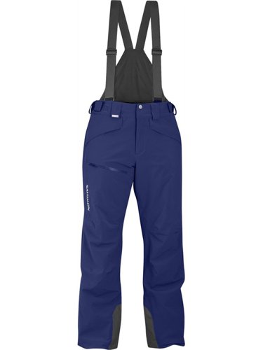Salomon Chillout Bib 33 pantalon de ski homme bleu azur imperméable
