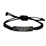 Fancy Insurance Adjuster, This is What an Awesome Insurance Adjuster Looks Like, Holiday Black Rope Bracelet for Insurance Adjuster