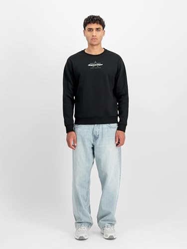 Alpha Industries Foam ML Pull-Over Homme en coton confortable - 2