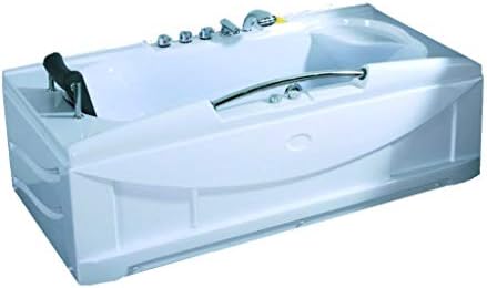 SDI Factory Direct 1 Person Jetted Whirlpool Tub Massage Hydrotherapy Bathtub Tub Indoor 001A Black