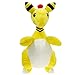 Ampharos Peluche de Juguete, muñecos de Animales de Peluche Suaves de Dibujos Animados, Almohada Suave para abrazar al bebé, Regalos de cumpleaños de Navidad de Halloween para niños de 35 cm