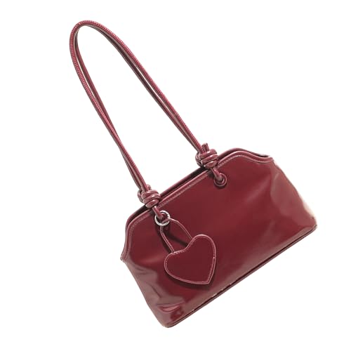 Sac à bandoulière multifonction grand compartiment en cuir PU vintage pour femme