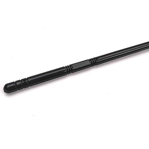 MUPOO Flute Cleaning Rod with Cleaning Cloth, Black