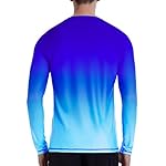 Roadbox Men's UPF 50+ Swim Shirts, Long Sleeve UV Sun Protection Rash Guard, Quick Dry SPF T-Shirt for Beach Surfing Fishing - Image 2