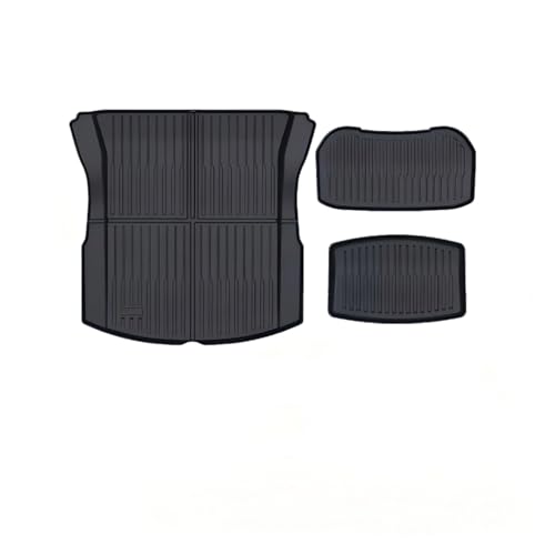 Tapis de coffre Tesla Model 3 Highland 2024 imperméable en caoutchouc TPE