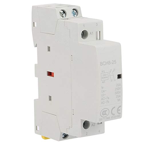 Compact 25A Din Rail Ac Contactor 2 Pole for SpaceSaving Installation [Quiet & ]