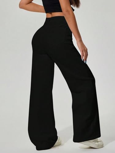 Image of TOPLOT Women's Jeans | High Rise Waist Design | Baggy Fit Style with Relaxed Silhouette | Trendy Look with Comfortable Wear | Easy Styling for Everyday Fashion | Casual, Streetwear (5204)