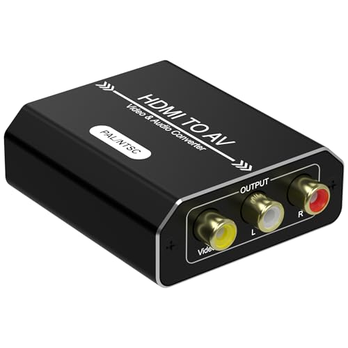 Convertisseur audio video composite HDMI vers RCA compatible PC et Xbox
