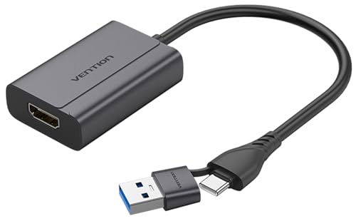 VENTION USB-C USB-A HDMI ϊP[u A~jE