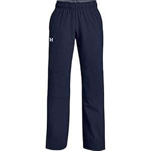 Under Armour Boys Hockey Warm Up Pants , Midnight Navy (410)/White , X-Large