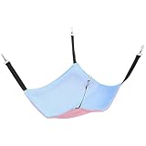 VICASKY Katzenhängematte mit Netzdesign aus Leinen und Baumwolle Atmungsaktive Langlebiges und Vielseitiges Katzenbett für Zuhause und Haustierladen