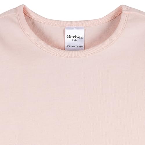 Gerber Girls' 3-Pack Long Sleeve Shirts3