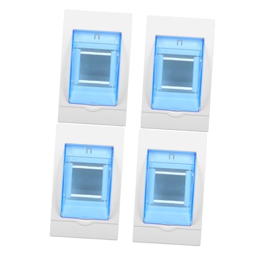 Boîte de Distribution Électrique Contre les Pannes Boîtier Plastique Transparent BESTYASH 4x