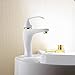 Produktbild Bidet-Armaturen Zweigriff Weiße Badezimmer-Bassin-Hähne Kaltes Und Heißes Wasser-Hahn-Eitelkeits-Schiff Sinkt Mischer-Hahn-Einfache Hähne