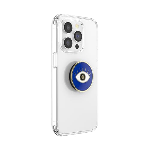 Image of PopSockets Adhesive Phone Grip, Holder, Phone Stand, Enamel - Enamel Evil Eye