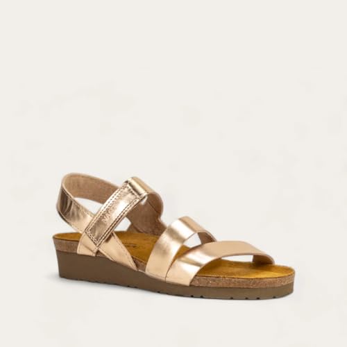 Image of NAOT Kayla Women's Sandals - Supportive 3-Strap Design with Backstrap, Cork & Latex Footbed - Arch Support - Travel-Friendly Comfortable Walking Sandals for All-Day Wear