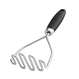 Prensa para Puré de Patatas - Prensa Manual para Legumbres,Machacador de Verduras - para Puré de Patatas, Aguacate, Ensalada, Verduras, Calabaza, Preparación de Comidas, Cocina y Restaurante