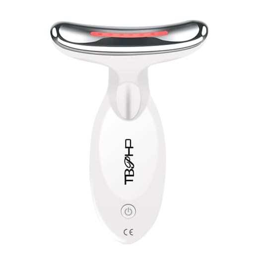 TBPHP massaggiatore viso elettrico e Collo Per La Cura Della di Bellezza,massaggio viso dispositivo,Massager viso Ricaricabile USB portatile