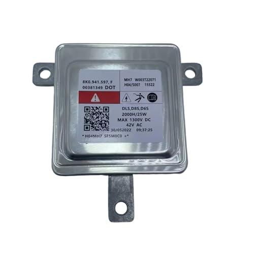 Ballast xénon D6S D8S 8K0941597 pour phare de voiture W003T22171