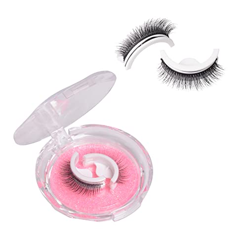 Faux Cils Auto AdhéSifs, Auto Adhésifs Faux Cils Réutilisables, 3D Sans Colle Faux Cils, Cils Auto-adhésifs imperméable Self Adhesive Eyelashes, Doux Confortable, Imperméable, Facile à Porter (Dense) Cover