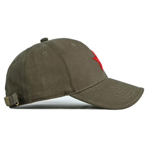 Gorra de béisbol unisex con estrella de cinco puntas miniatura 5