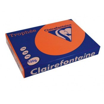 Clairalfa 1766C - Carta multifunzione Trophée, A3, arancione