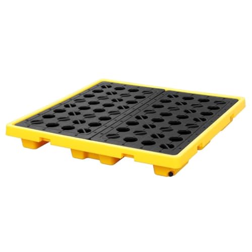 Palette modulaire étanche pour bloquer les fuites de fûts d'huile