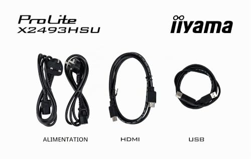 Iiyama Prolite X2493hsU-B1 - LeD-Monitor - 61 Cm (24")