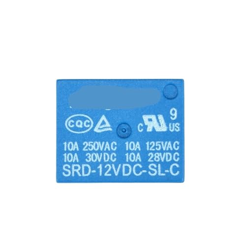 Relé T73 5V SRD-05VDC-SL-C con conmutación eficiente de 5 pines para PCB 4