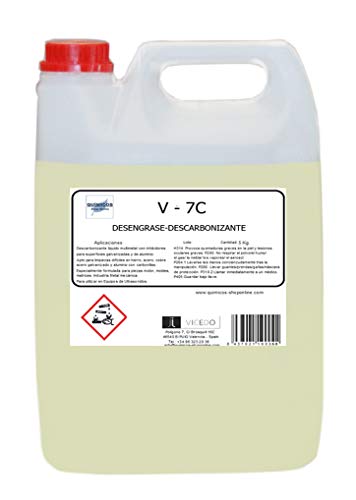 V-7C (5K), DESCARBONIZANTE. Concentrado multimetal para Motores, Culatas, Turbos, Piezas Automoción.