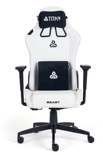 Titanseat Beast Leather White Oyuncu Koltuğu