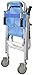 Stair Chair Silla de Escalera Silla de Ambulancia Plegable de Aluminio Ligero...