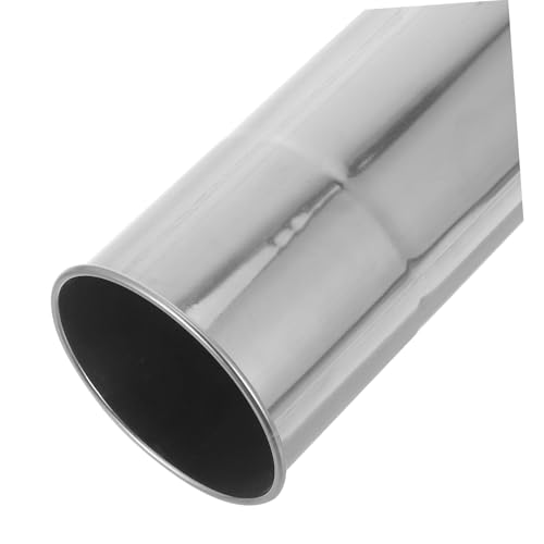 SEWOART Stainless Steel Chimney Pipe for Outdoor Stove Diameter 50cm Length Flue Pipe Accessory for Tent Camping Household Furnace and Boiler Use