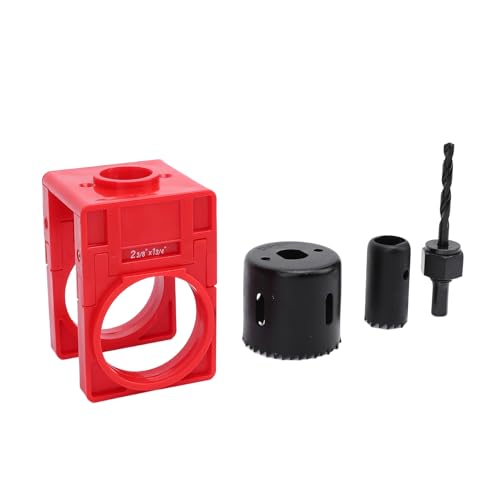 Kit de instalación de cerradura para puerta con plantilla ajustable miniatura 5