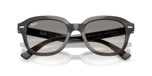 Image of Ray-Ban Unisex Sunglasses Opal Dark Grey Frame, Grey Lenses, 51MM