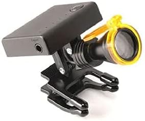 5W Battery LED Headlight with Optical Filter Loupes for Glasses Headlamp Clip-on Type