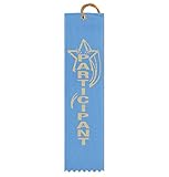 Hodges Badge Company Star Participant Ribbon – 25 Count or 50 Count Pack (25)