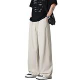 [Running sheep] ワイドパンツ メンズ ロングパンツ ゆったり 冷感 ジャージ 下 フィトネスパンツ rs29130lkh-2XL