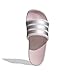 adidas Women's Adilette Comfort 2.0, Almost Pink/Silver Metallic/Almost Pink, 7