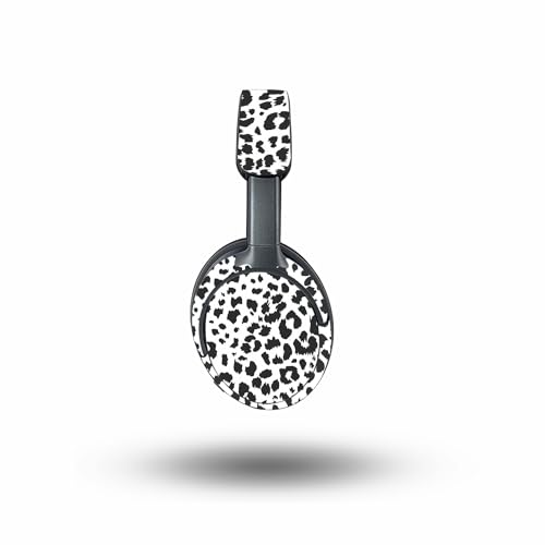 Image of MightySkins Skin Compatible with Bose QuietComfort Ultra - Snow Leopard Print | Protective, Durable, and Unique Vinyl Decal wrap Cover | Easy to Apply