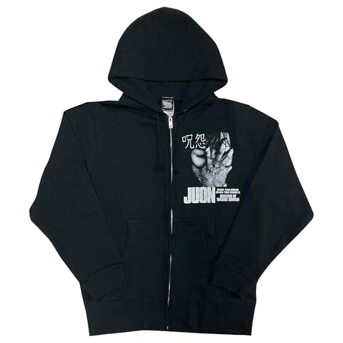 [ハードコアチョコレート] 呪怨/伽椰子ZIPパーカ(佐伯家ブラック) (JP, アルファベット, XL, ブラック)