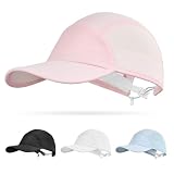 Sukeen Lightweight Kids Baseball Cap for Boys Girls UPF 50+ Sun Hat with Quick Dry Sweatband Breathable Youth Hat for Outdoor