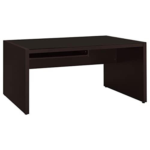 Coaster Home Furnishings Skylar Computer Desk With Keyboard Drawer Cappuccino #TOP8