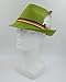 Melesh Oktoberfest German Alpine Bavarian Hat (Gray/Green)