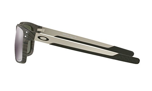 Oakley Holbrook Mix Sunglasses Woodgrain with Prizm Black Iridium Lens 57mm4