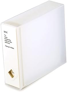 AhfuLife® Colorful Space-saving Album CD or DVD Storage Box Holds up to 120 disks